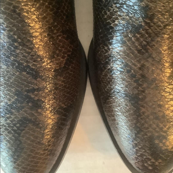 Zara Chelsea Ankle Boot Snakeskin Size 7.5 NEW - Picture 7 of 14